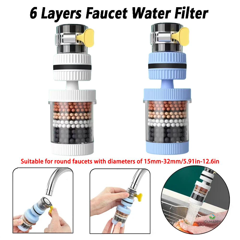 Universal Shower Faucet 6 Laye - Plumbing recension och pris