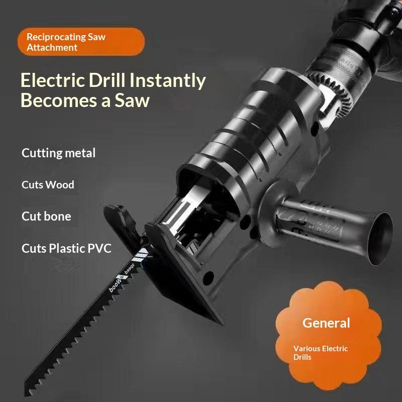 ♥Electric Drill to Reciprocati - Reciprocating Saw Attachment Drill recension och pris
