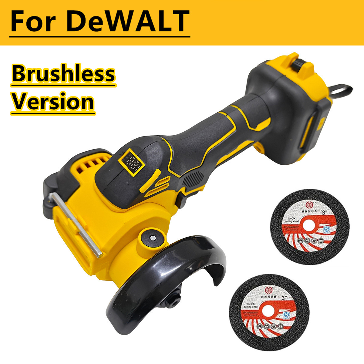 Brushless Angle Grinder 3 Inch - Brushless Angle Grinder Battery Powered recension och pris