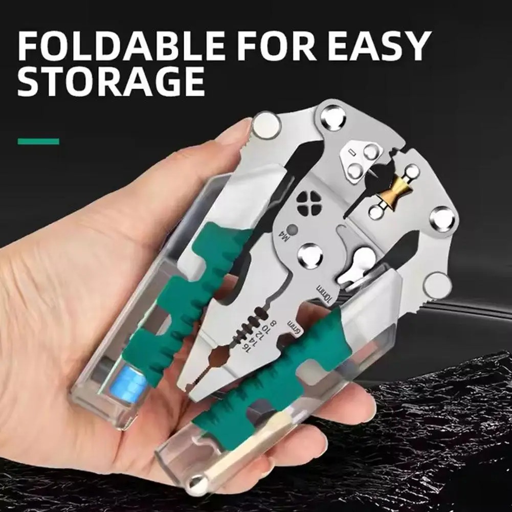 Foldalbe Wire Stripping Pliers - Automatic Wire Stripper Cutter recension och pris
