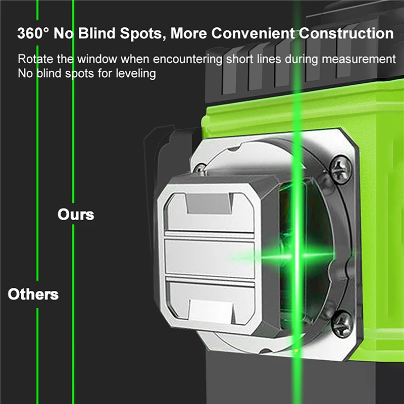 8/12/16 Lines Laser Level 4D G - Laser Level 16 Lines 4D Green recension och pris