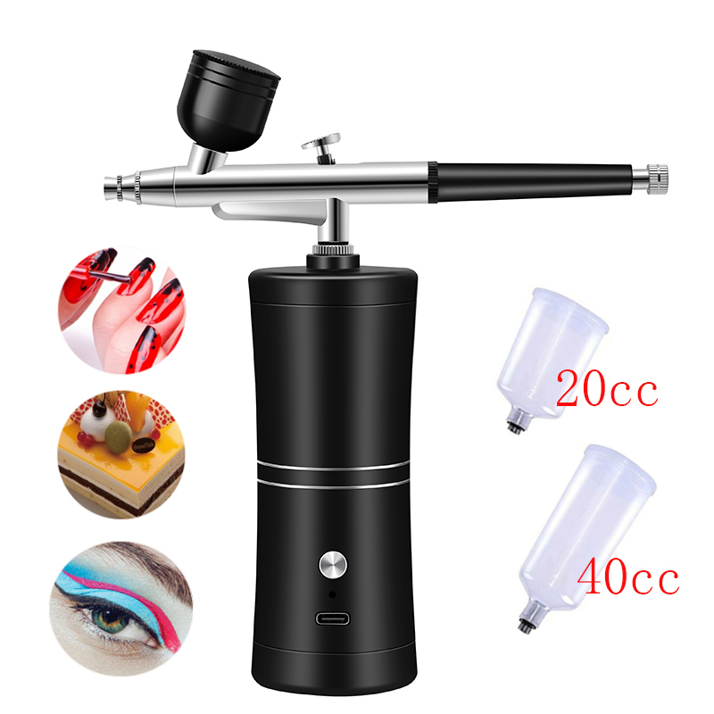 Airbrush for Nails Art Paint P - Airbrush Kit With Mini Compressor recension och pris