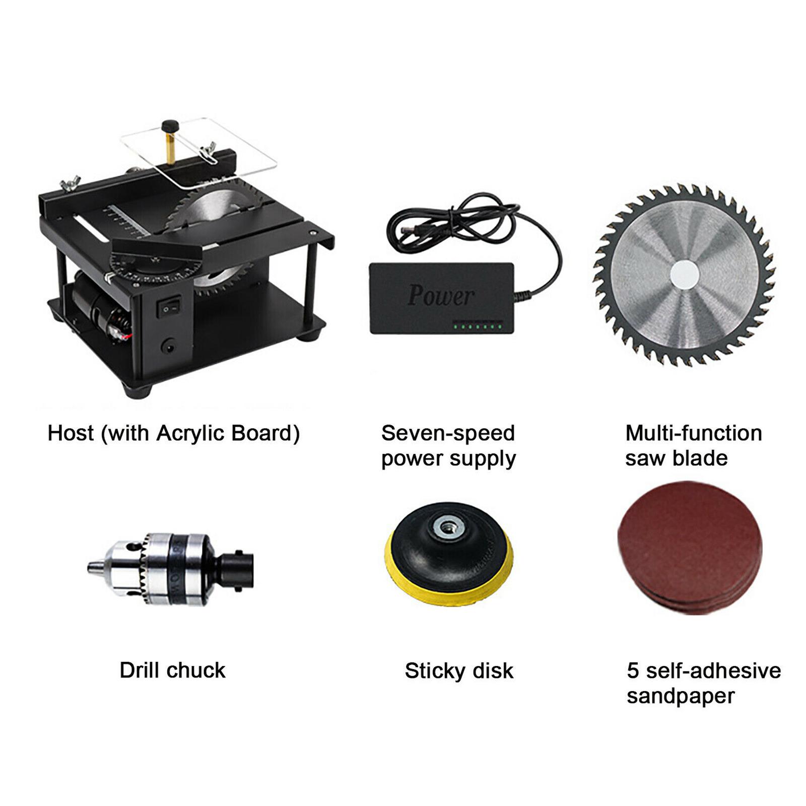 Compact 4 Inch Circular Mini T - Mini Table Saw For Woodworking recension och pris