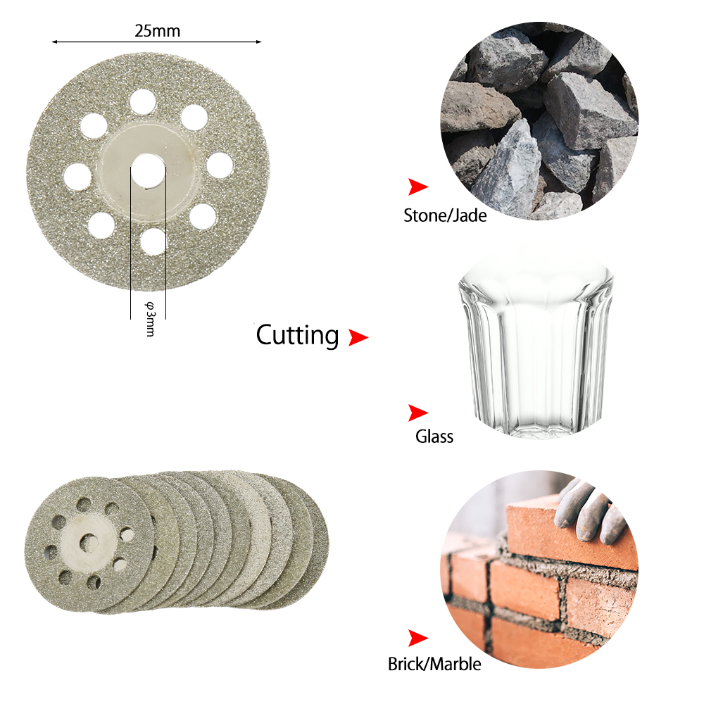 32pcs Diamond Cutting Discs Wh - Reciprocating Saw Attachment Drill recension och pris