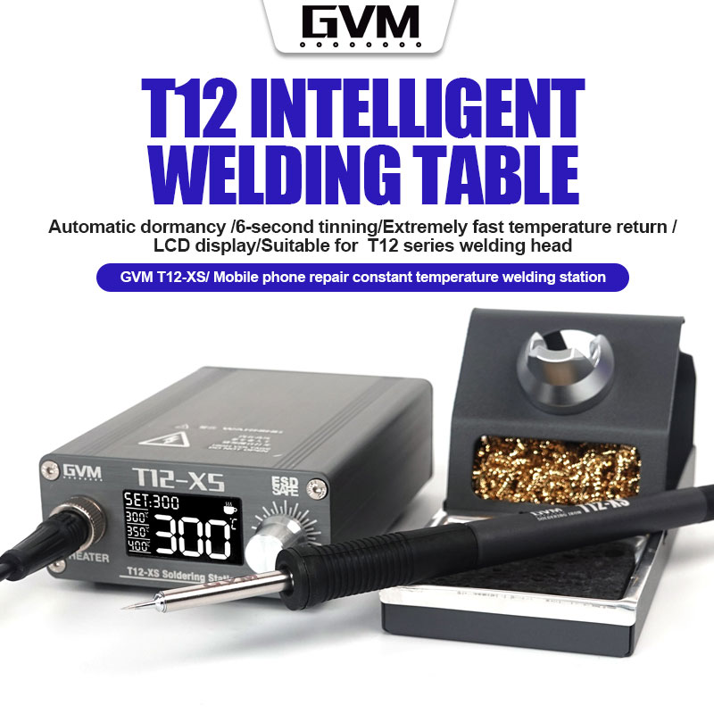 GVM T12-XS Digital Display Adj - Digital Soldering Station T12 recension och pris
