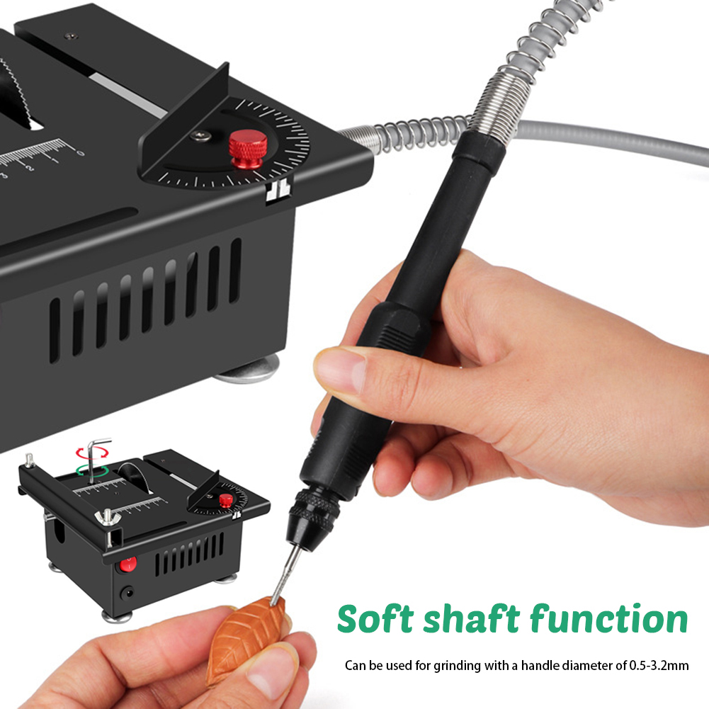 Precision Measuring Electric T - Mini Table Saw For Woodworking recension och pris