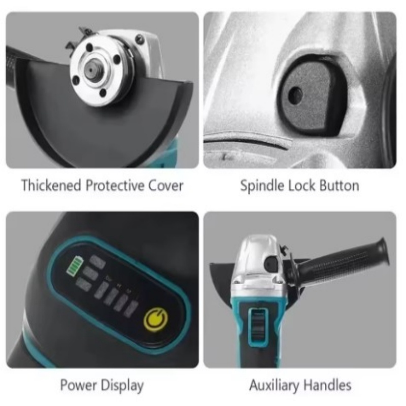 Makita DGA404 Brushless Electr - Brushless Angle Grinder Battery Powered recension och pris